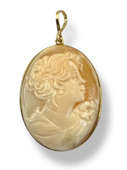 Colgante Mandile 1922 Mujer Cammei  in Plata Conchiglia 2MCICM126 - 2MCICM126